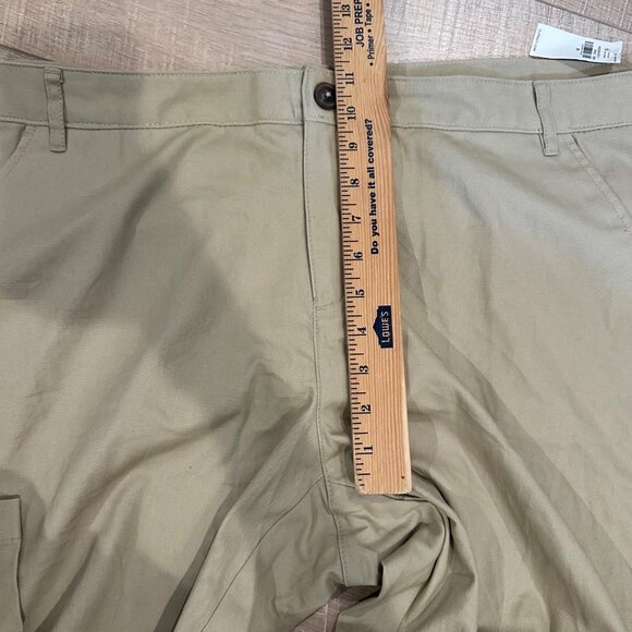 OLD NAVY WOMENS KHAKI PANTS SIZE 20 ADJUSTABLE WAIST NEW SKINNY STRETCH - Picture 6 of 13